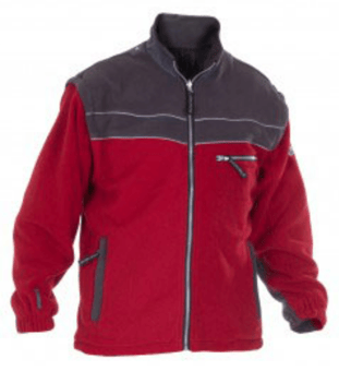 picture of Hydrowear Kiel Fleece - Red/Grey - BE-HYD2602FLREGY