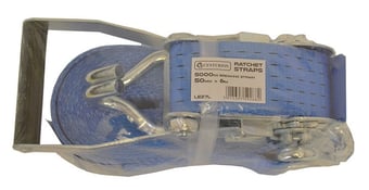 picture of Centurion Ratchet Strap - 5000kg Breaking Strength - 6m Length - 50mm Width - [CI-LE27L]