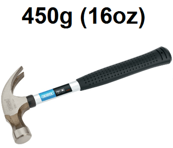 picture of Draper - Tubular Shaft Claw Hammer - 450g (16oz) - [DO-51223]