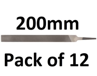 picture of Draper - Second Cut Hand File - 200mm - Pack of 12 - [DO-60208]