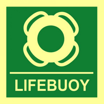 Picture of Spectrum Lifebuoy - Photolum 150 x 150mm - [SCXO-CI-17005]