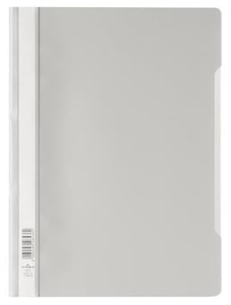 Picture of Durable - Clear View Folder - Economy - Grey - Pack of 50 - [DL-257310]