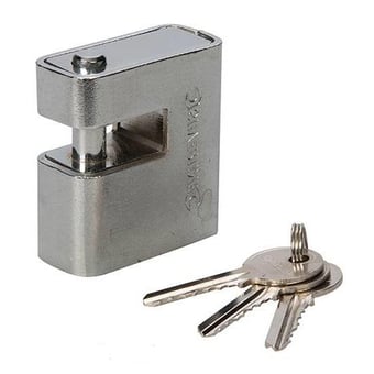 Picture of Silverline Close Armoured Shutter Lock Padlock - SI-819718