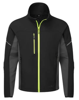 Picture of Portwest EV475 - EV4 Stretch Work Jacket - Black - Regular Fit - PW-EV475BKR