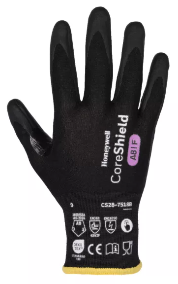 Honeywell CoreShield 3.0 Nitrile Micro-foam Coating Glove F/A8 - Pair - HW-CS28-7518B - (LP)