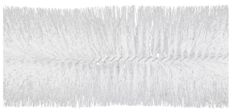 Picture of Porcupipe White Gutterbrush - 4m x 100mm - Single Roll - [BRW-99.4052]