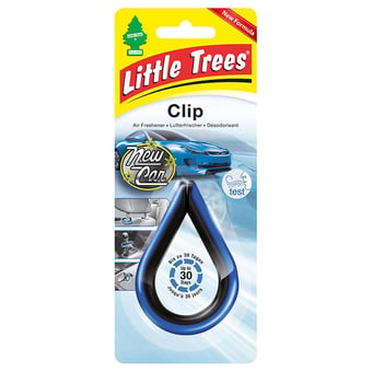 picture of Little Trees Air Freshener Clip - New Car Fragrance - Pack of 4 Clips - [SAX-LTC012]