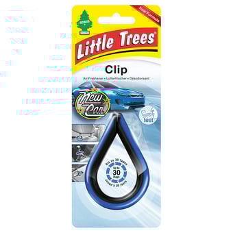 picture of Little Trees Air Freshener Clip - New Car Fragrance - Pack of 4 Clips - [SAX-LTC012]
