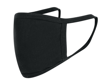 picture of Casual Classics Washable & Reusable Distancing Black Mask - Pack of 10 - [AP-CR911-BLK] - (DISC-R)