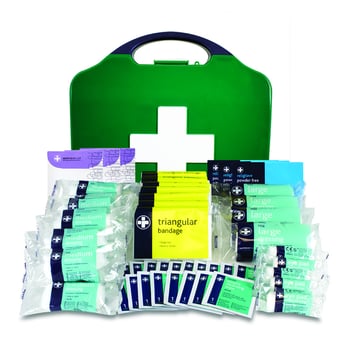 picture of HSE Approved -50 Person First Aid Kit - In Aura Box - [RL-114]