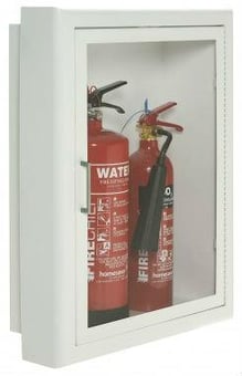 picture of Stainless Steel Semi-recessed Double Cabinet - [HS-106-1026] - (LP)