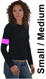 picture of Pink - Small/Medium - Yoko Waterproof Arm Band - 10 x 45cm - Single - [YO-HVW066-PINK-S/M]