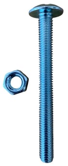 picture of M8 x 80 mm Bold and Nut for Extensible Barrier System [IH-100NUT8+25RBN880]
