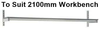 picture of QMP Laminate Upper Shelf to Suit 2100mm Workbench - [QM-BPUS2100LXXX]