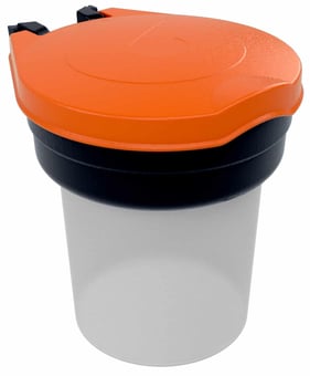 picture of Skipper Safety Dispenser - Orange Lid - [SK-DISP01-O]