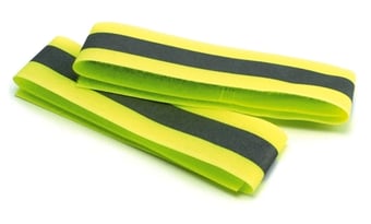 Picture of High Visibility Emergency Armbands - 460 mm x 42 mm - Pair - [BI-164]