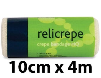 picture of Relicrepe Crepe Bandage HQ - 10cm x 4m - 100% Cotton - [RL-804]
