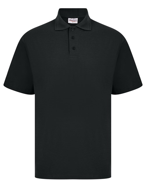 picture of Absolute Apparel Pioneer Black Polo Shirt - AP-AA11-BLK