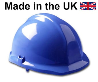 picture of Centurion 1125 - Blue Safety Helmet - Reduced Peak - Non Vented - Slip Ratchet - [CE-S17BA]