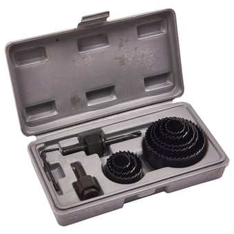 picture of Amtech 11 Piece Circular Hole Saw Kit - [DK-M1550]