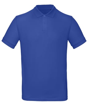 Picture of B&C Men's Organic Inspire Polo - Cobalt Blue - RLW-BA260COBA