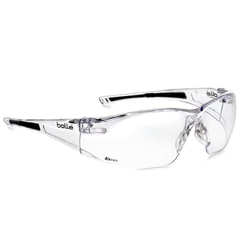 picture of Bolle RUSH High Definition Safety Spectacles - Neck Cord Clear Anti-Scratch Anti-Fog Lens - [BO-RUSHDPI]
