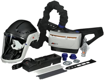 Picture of 3M Versaflo Powered Air Turbo TR-600 Heavy Industry Ready To Use Kit - [3M-TR-600E-HIK] - (LP) (PS)