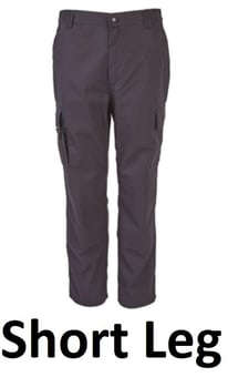 picture of Iconic Bullet CREASE FREE Combat Trousers Men's - Navy Blue - Short Leg 29 Inch - BR-H722-S