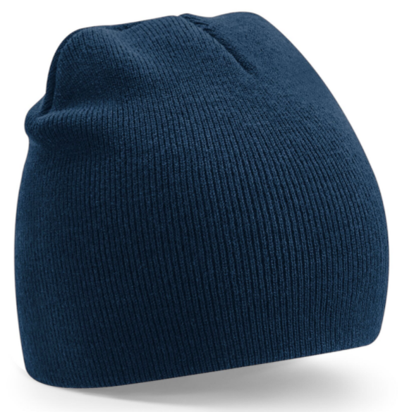 picture of Beechfield Recycled Original Pull-On Beanie - Navy - [BT-B44R-FNY]