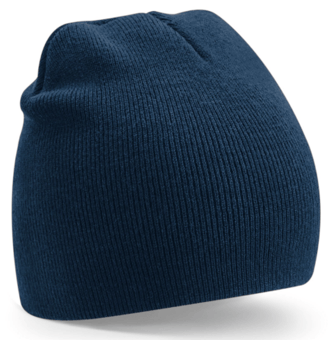 picture of Beechfield Recycled Original Pull-On Beanie - Navy Blue - [BT-B44R-FNY]