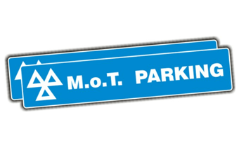 picture of MOT Sign - MOT Parking Sign - Pair - 600 x 146mm - [PSO-MPS7570]