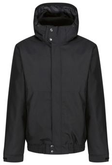 Picture of Regatta Men's Blockade Waterproof Jacket - Black - BT-TRA221-BLK