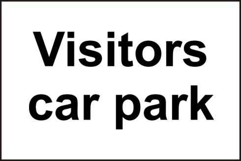 picture of Spectrum Visitors car park – RPVC 300 x 200mm - SCXO-CI-14489