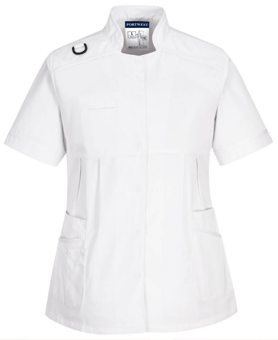 picture of Portwest - LW22 - Medical Maternity Tunic - White - Kingsmill Polycotton - 145g - PW-LW22WHR