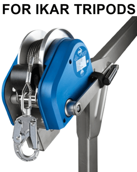 picture of Ikar Personnel & Load Winch For IKAR Tripods - 30m - [IK-PLWT]