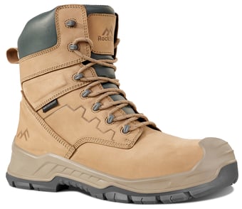picture of Rock Fall RF751 Wilder Stone High Leg Waterproof Safety Boot with Side Zip - RF-RF751