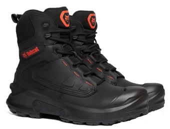 picture of Bobcat BASTION Granite 8 Inch Waterproof Safety Boot - S7L SR HRO SC FO - Black - OVL-BC11576-000 - (LP)