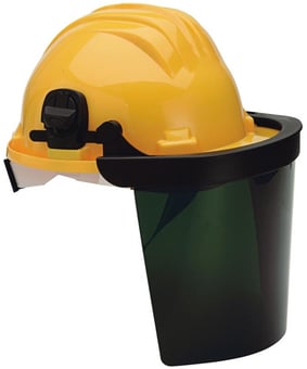 picture of Climax - 436-V - Complete Welding Head Set with Green Acetate Visor - [CL-MOD436-V]