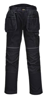 Picture of Portwest - PW3 Stretch Holster Work Trouser - Black - PW-PW305BKR