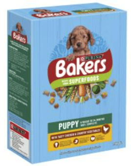 picture of Bakers Puppy Chicken with Vegetables Dry Dog Food 1.1kg - [BSP-778682]