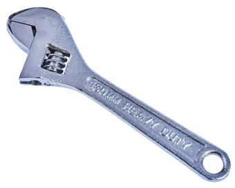 picture of Amtech 6 Inch Adjustable Wrench With 0.8 Inch Jaw Opening - [DK-C1800]