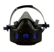 Picture of 3M - Secure Click Reusable Half Face Mask With Speaking Diaphragm - HF-800 Series - Small  - [3M-HF-801SD] - (LP)