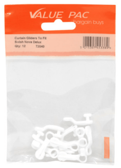 picture of Value Pac Curtain Gliders - To Fit Swish Nova Delux - [CI-72040]
