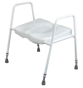 picture of Aidapt President Bariatric Toilet Seat and Frame - [AID-VR219B] - (HP)