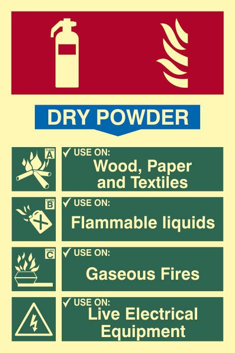 picture of Spectrum Fire Extinguisher Composite – Dry Powder – PHO 200 x 300mm – [SCXO-CI-1576]