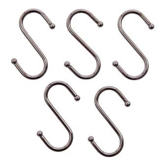 picture of Amtech 5 Piece 70mm S-hook Set - [DK-S4295]
