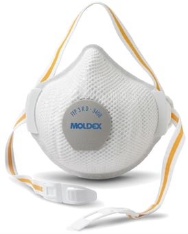 Picture of Moldex Air Plus FFP3 R D Pro Valve Full Face Seal - Box of 5 - [MO-3408]