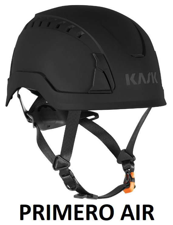 Kask Primero Air Safety Helmet Vented Black - [KA-WHE00113-210]