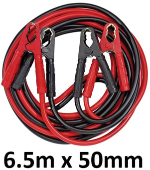 picture of Heavy Duty Booster Cables - 6.5m x 50mm - [DO-91874]