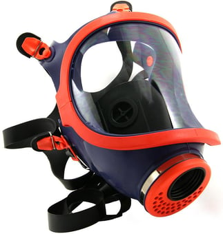 picture of Climax Class 2 DIN Silicone Full Face Mask for use with 725 Filters - [CL-731-S] - (LP) -  (NICE)
